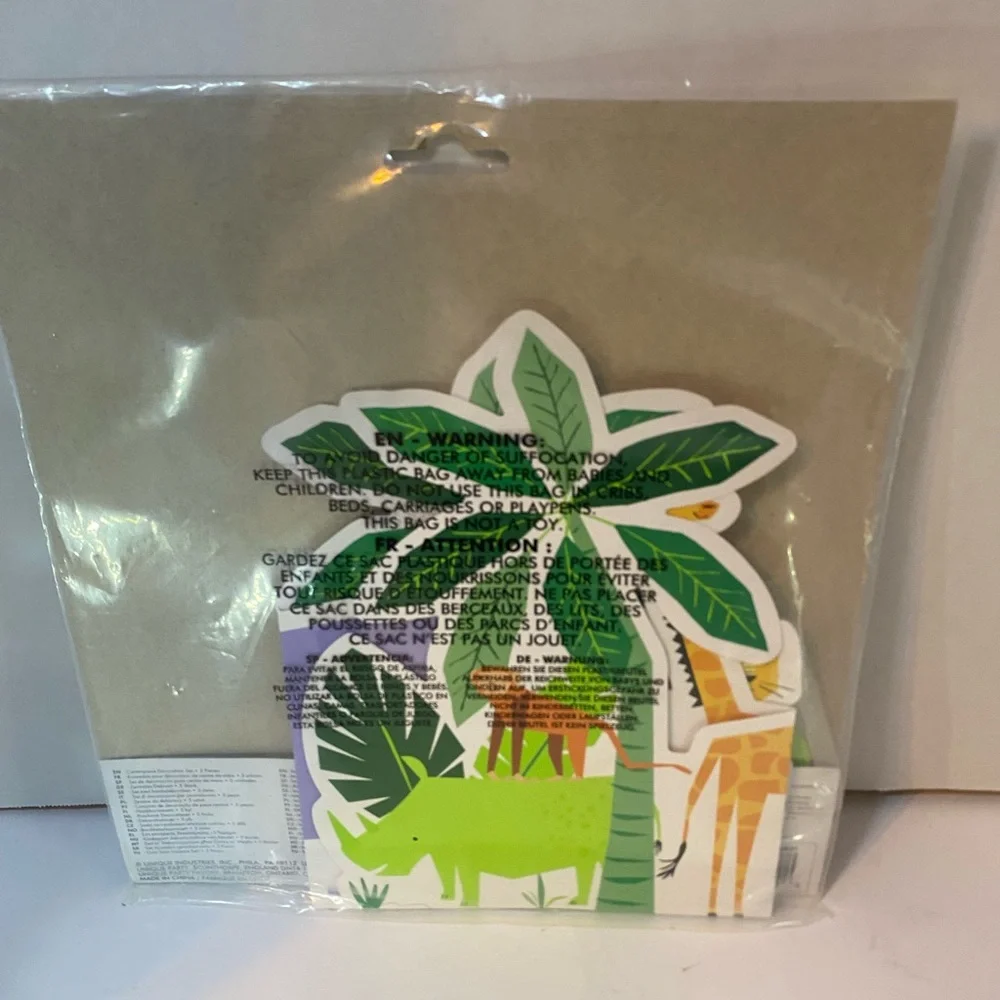 Jungle Animal  Decoration combo - Multicolor